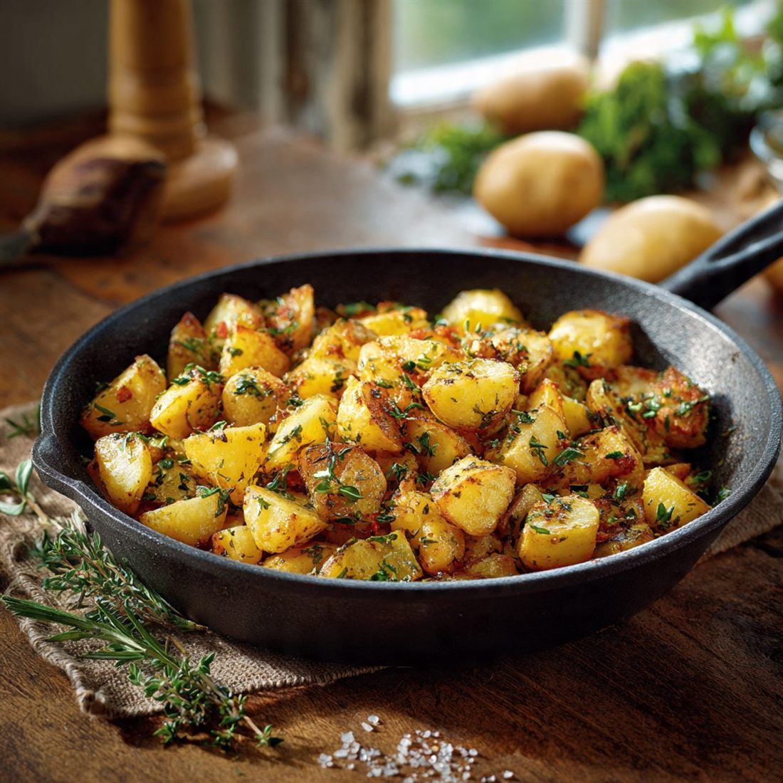Pommes de terre sautées