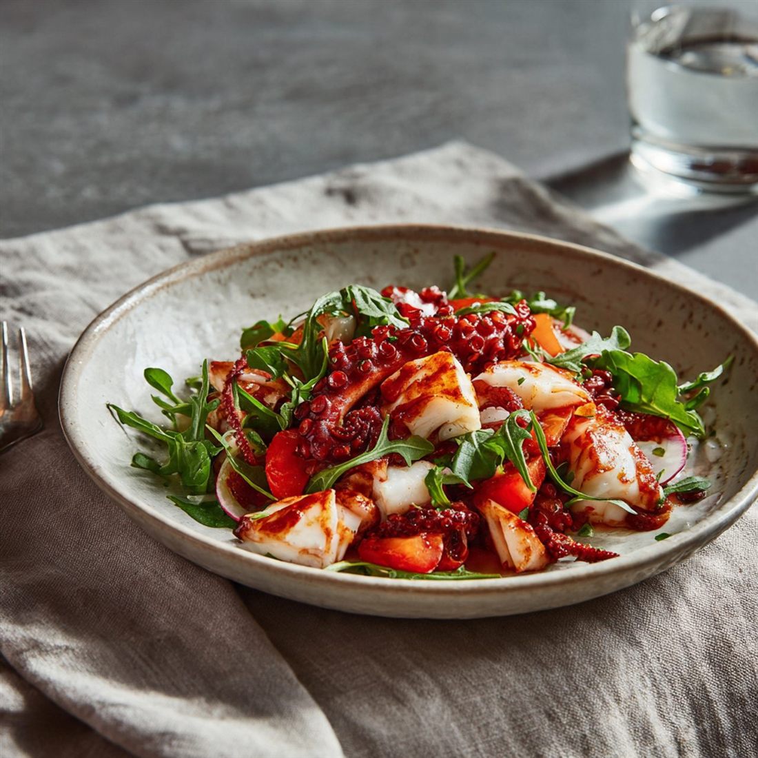 Salade de poulpe