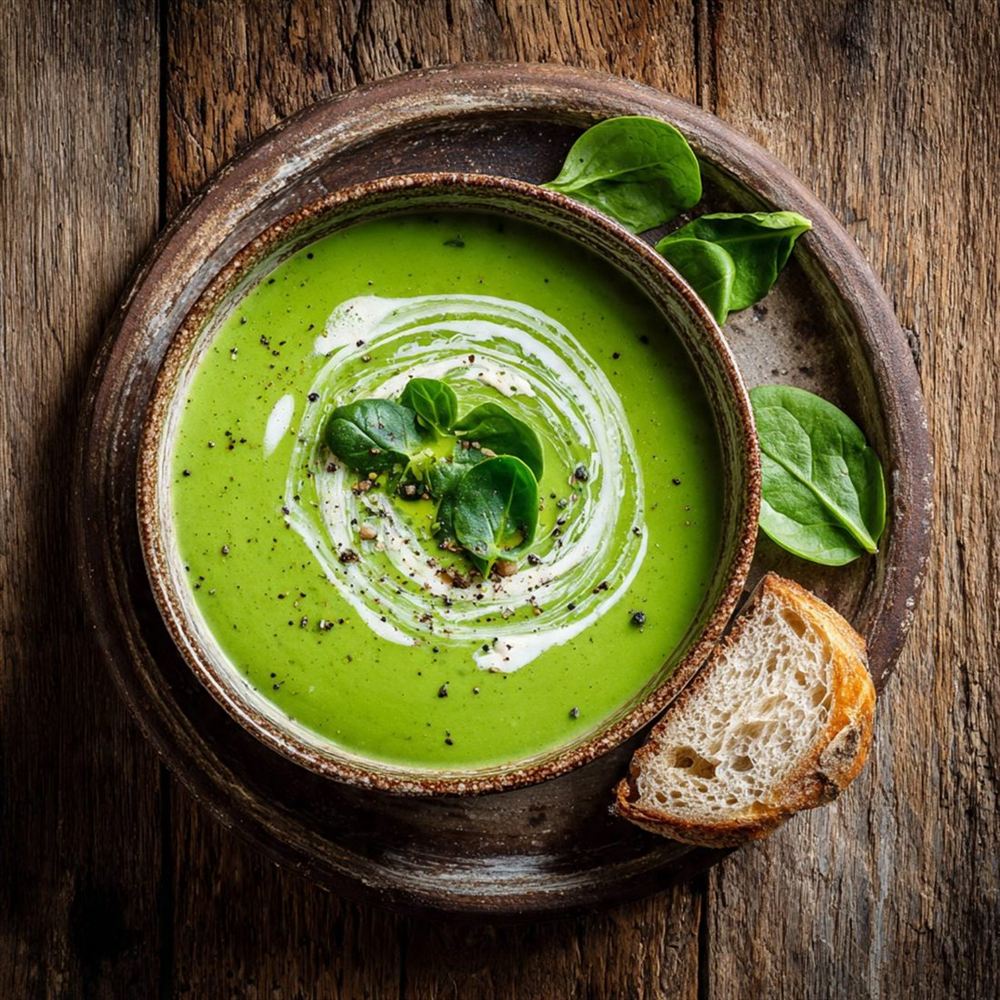 Soupe à l'oseille légère